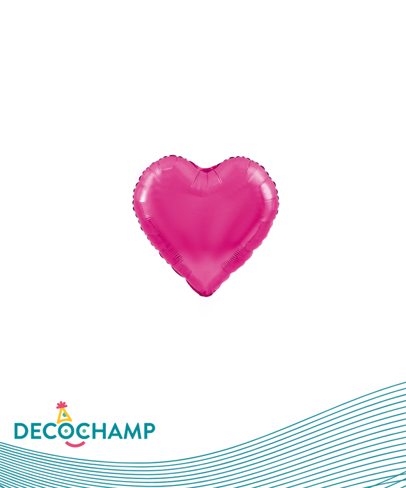 DecoHeart 9" Hot Pink (50 Units per case)