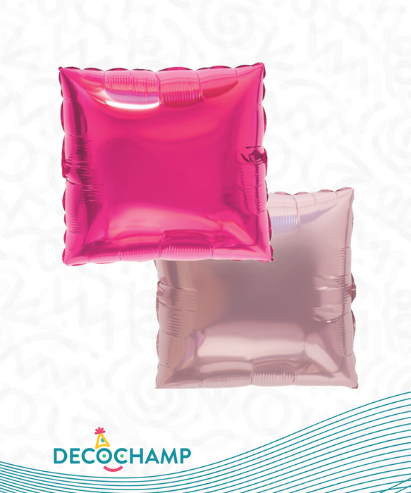 DecoSquare 24" Hot Pink & Baby Pink (50 Units per case)