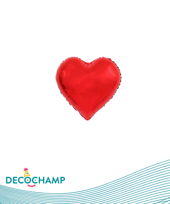 DecoHeart 9" Red (50 Units per case)