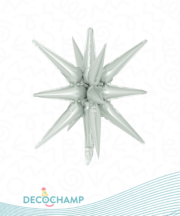 Starburst Eucalyptus Balloon 22" (100 Unit Per Case)