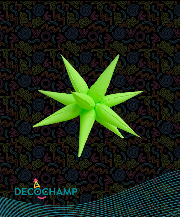 Neon Green Starburst 26" (50 Unit Per Case)