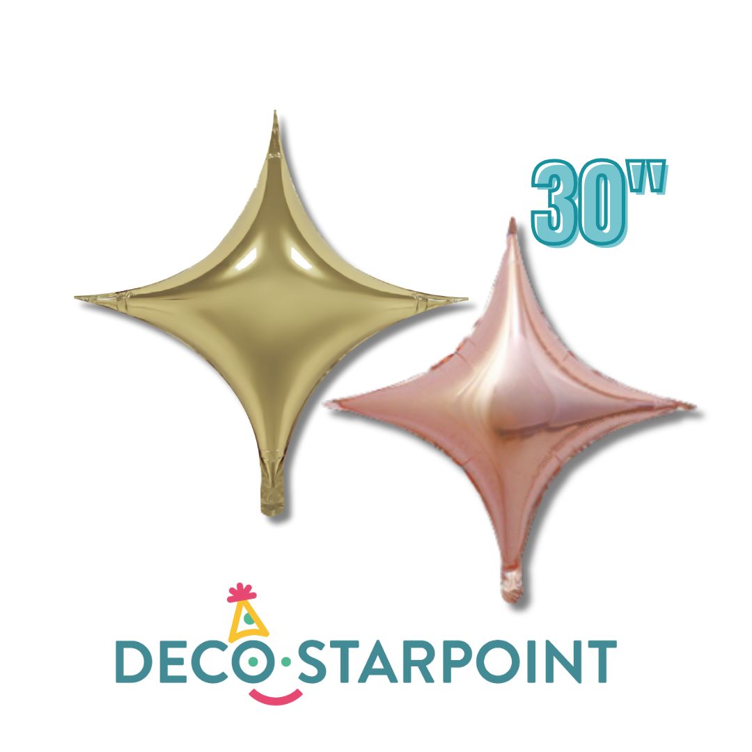 Deco-Estrella de 4 Puntas (DecoStar Point) /  30"