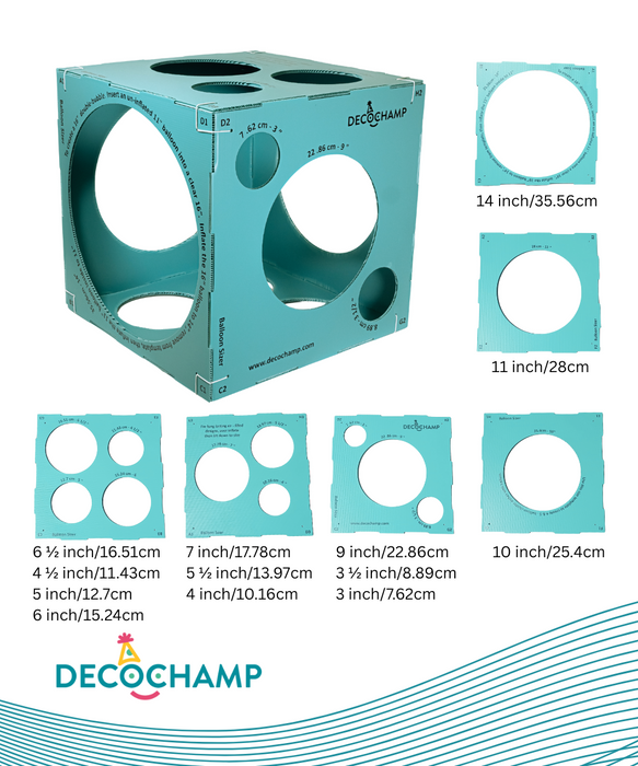 Deco Cube Sizer (10 unit per box)